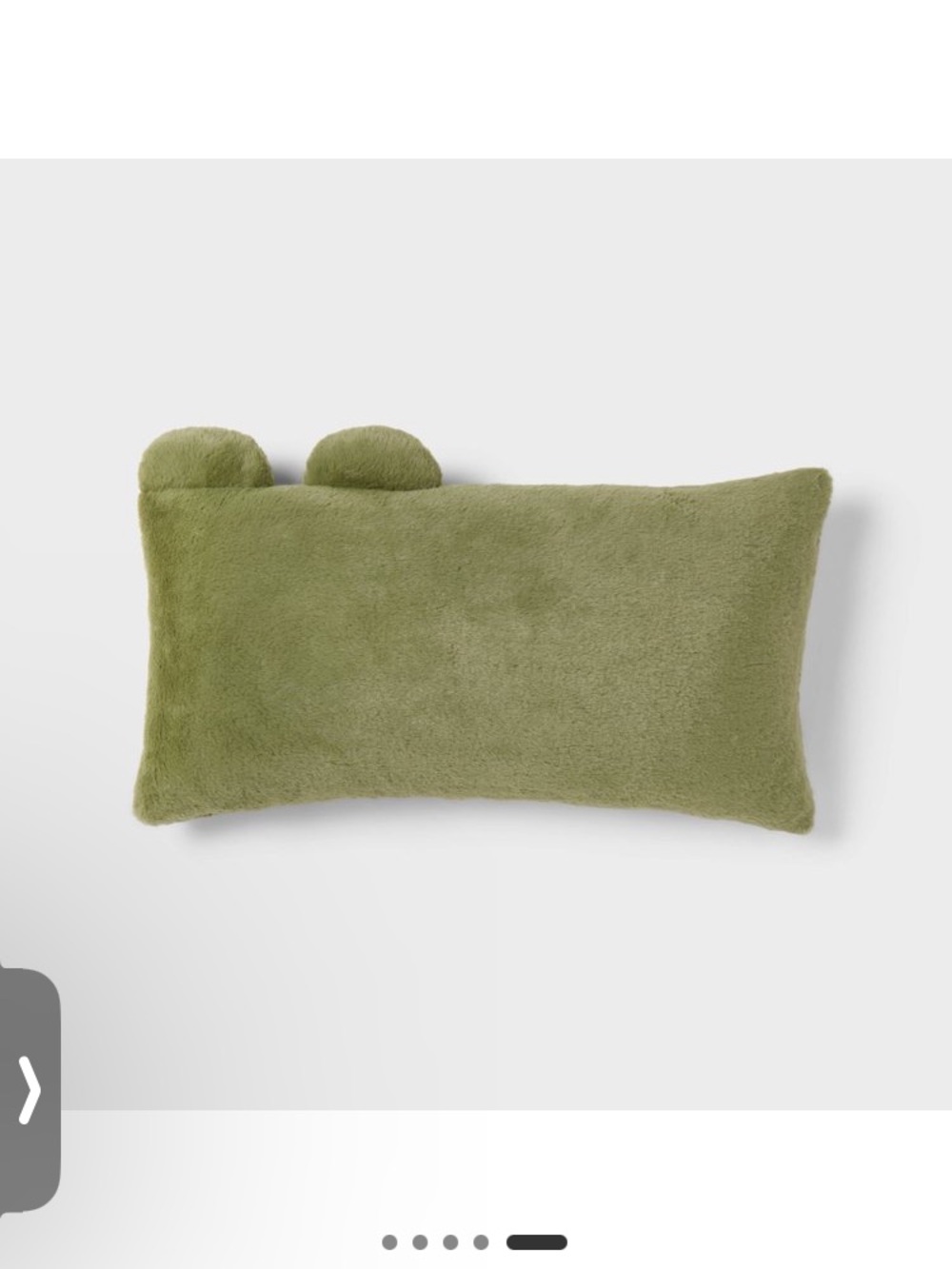 Pillowfort Alligator Bed Plush Pillow + Room Essentials Throw - Green NWT - Picture 5 of 6